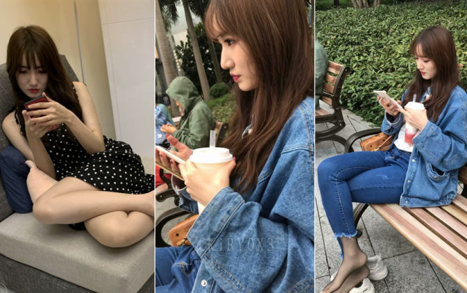 兄妹乱伦在家不便，只能偷偷楼道做